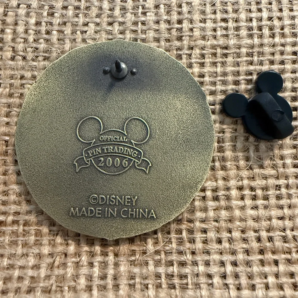 Disney Collectible Pin, 2006, Pirates of the Caribbean Coin, 1.75” diameter
